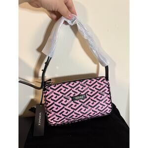 versace greca shoulder crossbody bag